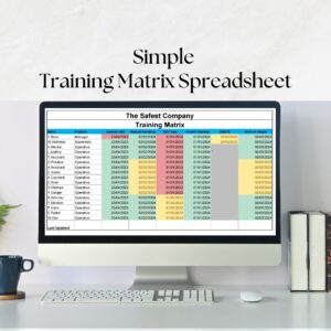 download a training matrix